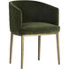 Cornella Forest Green Dining Armchair